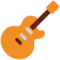 Guitar emoji on Twitter